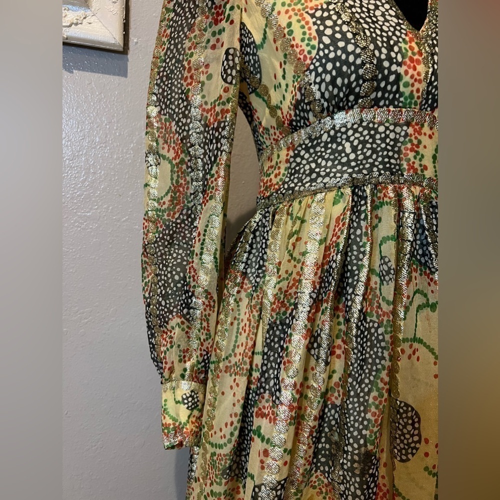 1960’s vintage bergdorf Goodman maxi dress - Picture 8 of 16